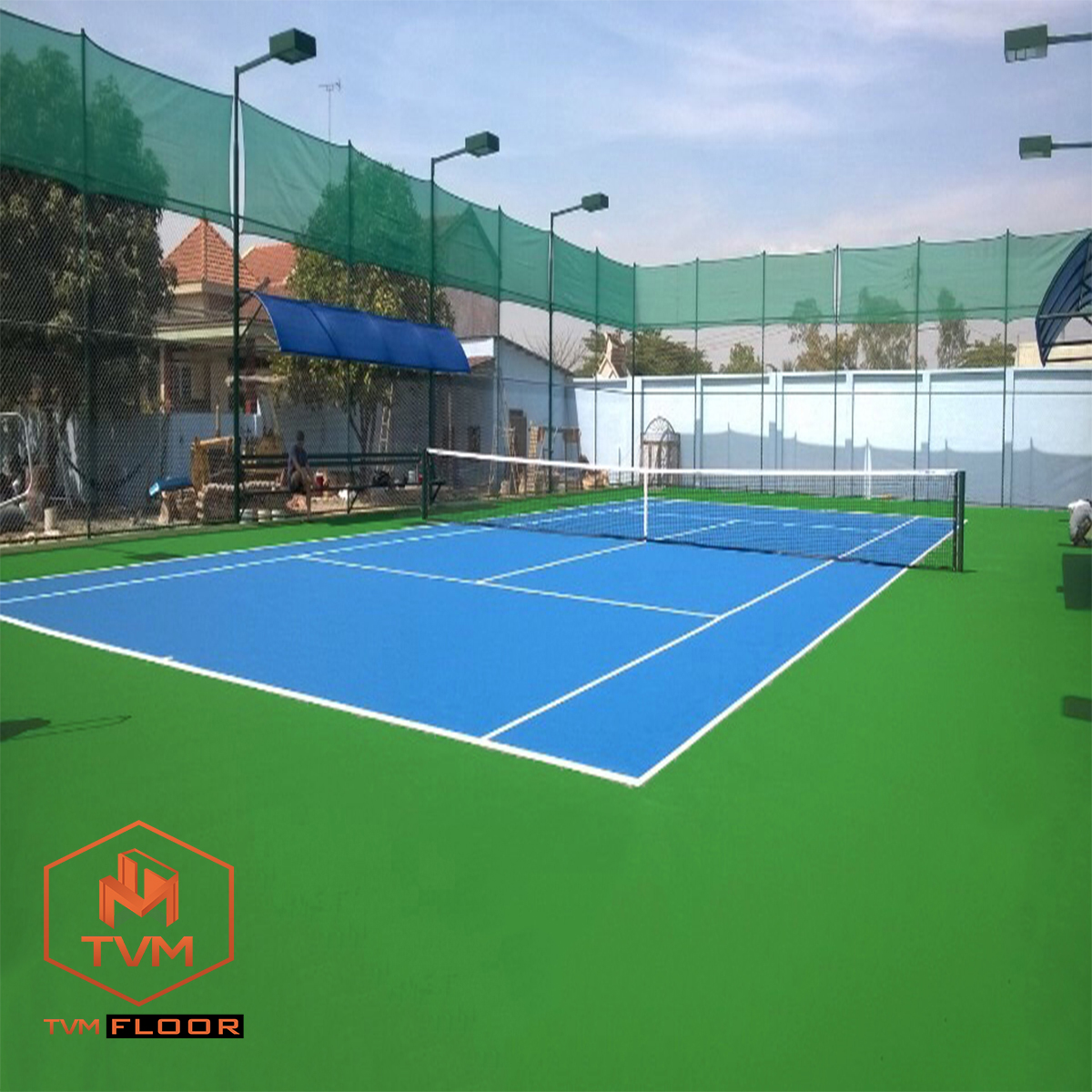 Sân tennis cứng - TVM